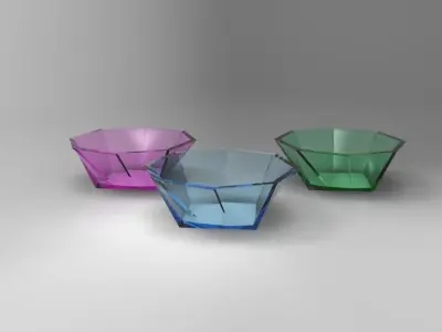 Designed Bowl Free 3D model