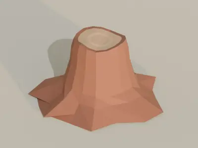 Forest Assets Low-poly 3D model