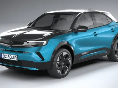 Opel Mokka 2025 3D model
