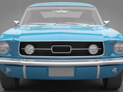 Generic Old Car 02 3D model purchase