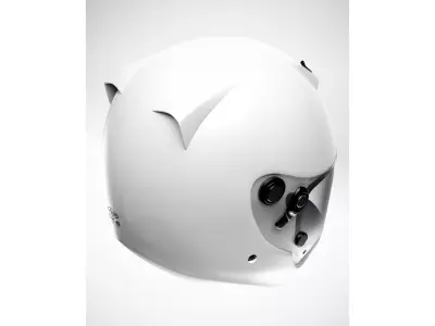 Arai Motorsport Helmet CK-6 3D model