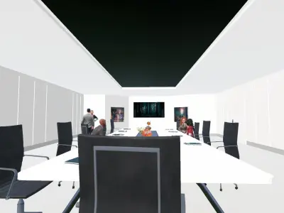 VR Meeting Room 3D model