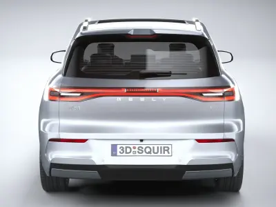 Geely Galaxy E5 2025 3D model