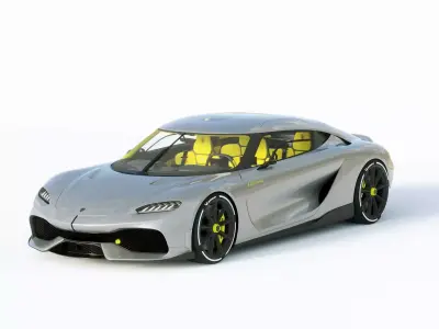 Koenigsegg Gemera 2021 3D model