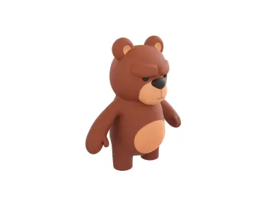 Character001 Bear 3D model