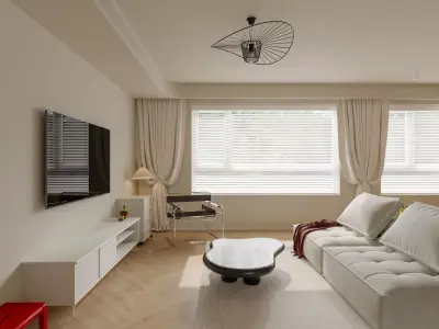 Modern living room dining room interior scenes 500 3D model