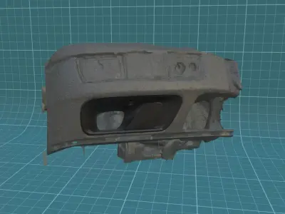 GOLF 3 COLD AIR INTAKE 3D print model