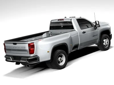 Chevrolet Silverado 3500HD Single Cab 2020 3D model