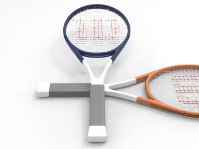 Tennis Racket 3D model