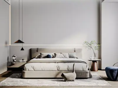 Bedroom Collection 02 For Unreal Engine 3D model
