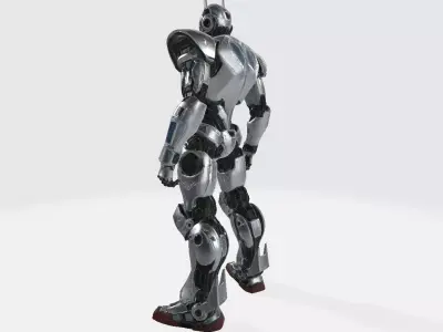 Robot Platinum Guardian 3D print model