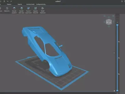FERRARI TESTAROSSA 1984 PRINTABLE-BODY 3D print model
