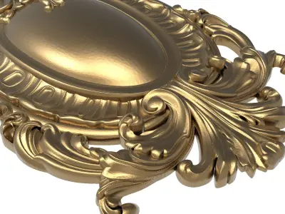  decorative pattern ready for 3D printing 3D model