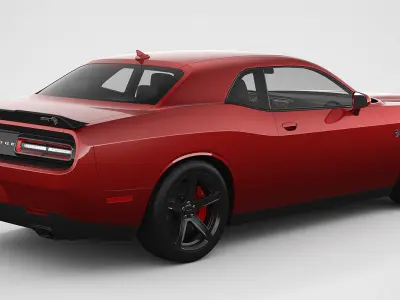 Dodge Challenger Hellcat 2019 3D model