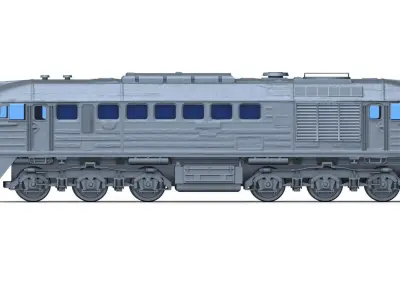 LOK BR 120  V200 TAIGATROMMEL 3D print model