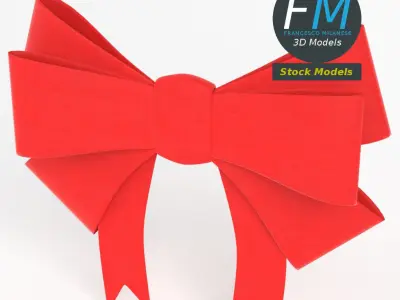 Bow 2 paper 3D model