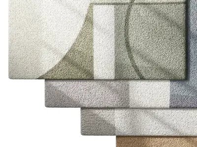 Carpet set 47 3D model