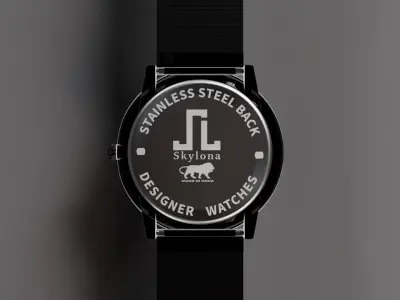watch Free low-poly 3D model