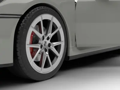 Porsche 911 Carrera 2025 S HQ 3d model 3D model