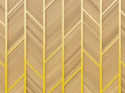 Wall wood V25 for your interior wall wood 3D model