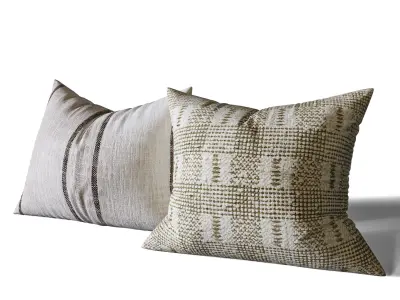 Pillow Set 04 3D model