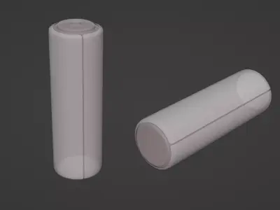 AA Battery Alkaline 3D model