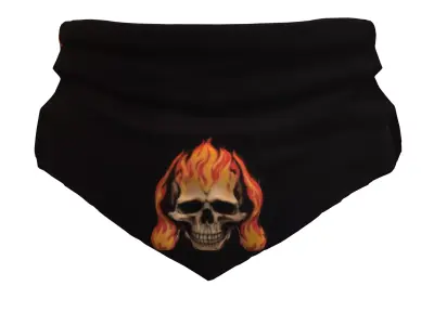 Skull Bandana Low-poly 3D model