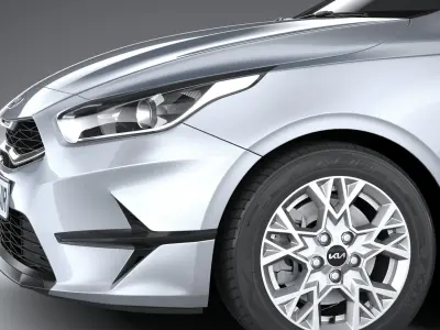 Kia Ceed Basic 2025 3D model