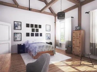 Scene 02 Archinteriors for UE vol 2 3D model