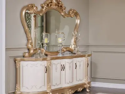 cabinet with mirror 3D model