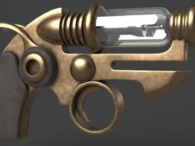 Fantasy Gun 23 3D model