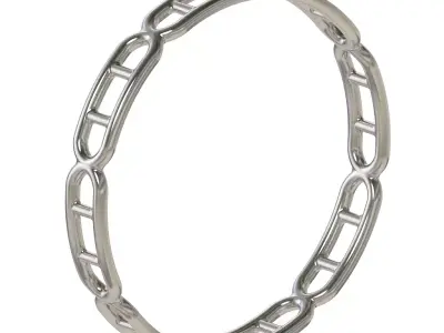 Marvelous Fancy Bangle 3D print model