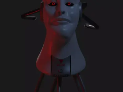 Robot Humanoid Free 3D model