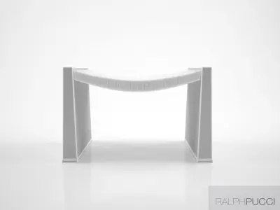 Ralph Pucci Herve van der Straeten 436 tabouret Hadrien 3D model
