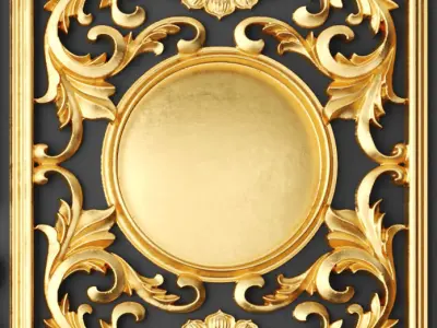 Fretwork SET 3D 12 3D model