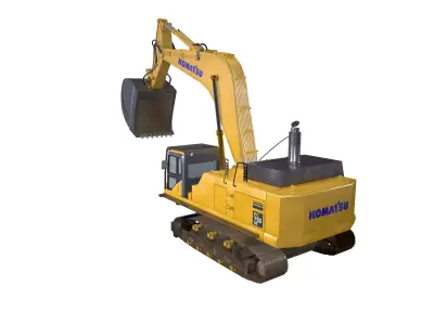 Vehicle Excavator Big PC750 3D model