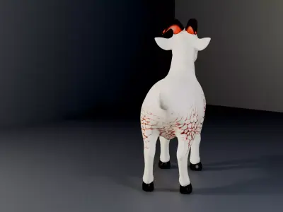 Chinese Zodiac - Goat Figure 3D model