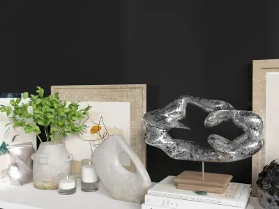decoration  set  010 3D model
