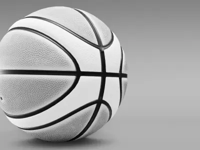 Sports Ball Pack Low-poly 3D model