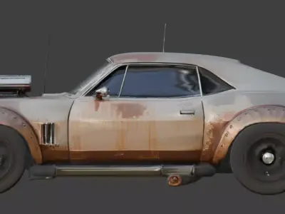 Tactical Performance SUV 3D Model Low-poly 3D model purchase
