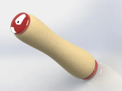 Spring Hand - SolidWorks Free 3D model