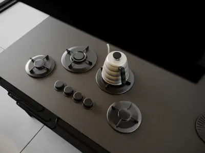 BB Scenes 02 - Kitchen 3D model