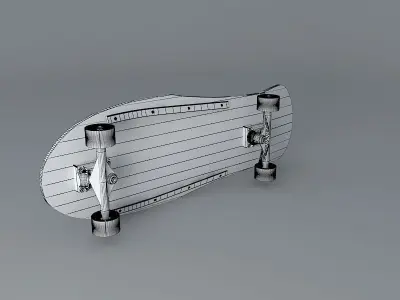 1987 Powell Peralta Steve Caballero Dragon and Bats complete ... Free 3D model