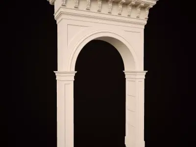 classic arch 3D model