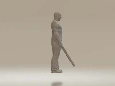 Dominic Toretto Vin Diesel Fast and Furious 3D print model