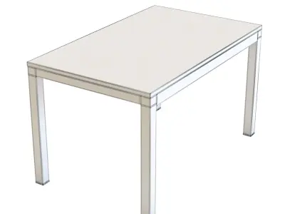 Scavolini Industrial Action Dining Table Small Free 3D model