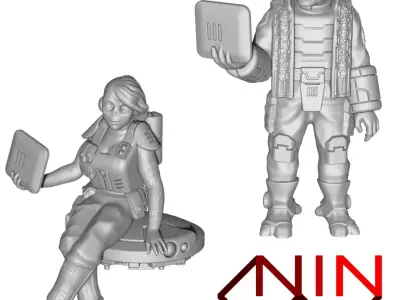 Engineering Group 3D print model