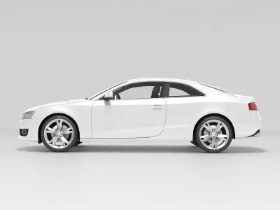 Audi A5 Coupe 2009 3D model