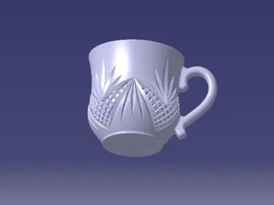 sharlot cup best for printing and producing 3D print model