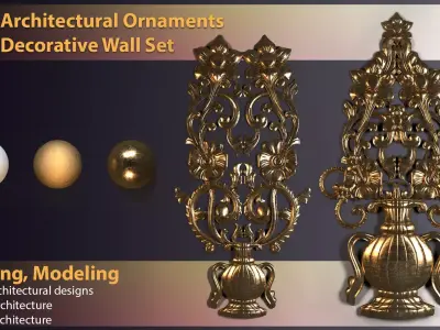 20 Architectural Ornaments  3D model